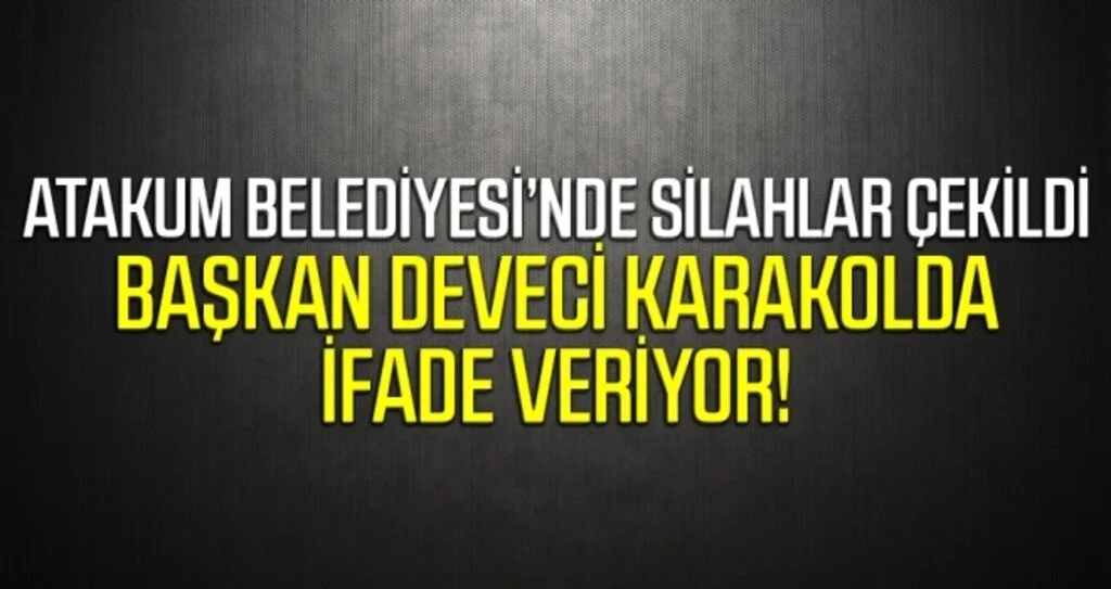Atakum Belediyesi'ndeki Kavgada Silahlar Çekildi!