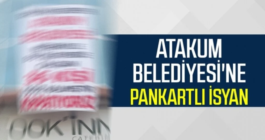 Atakum Belediyesi'ne Pankartlı İsyan!