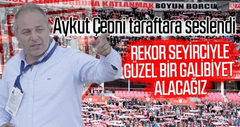 Aykut Çepni: Rekor Seyirciyle Güzel Bir Galibiyet Alacağız