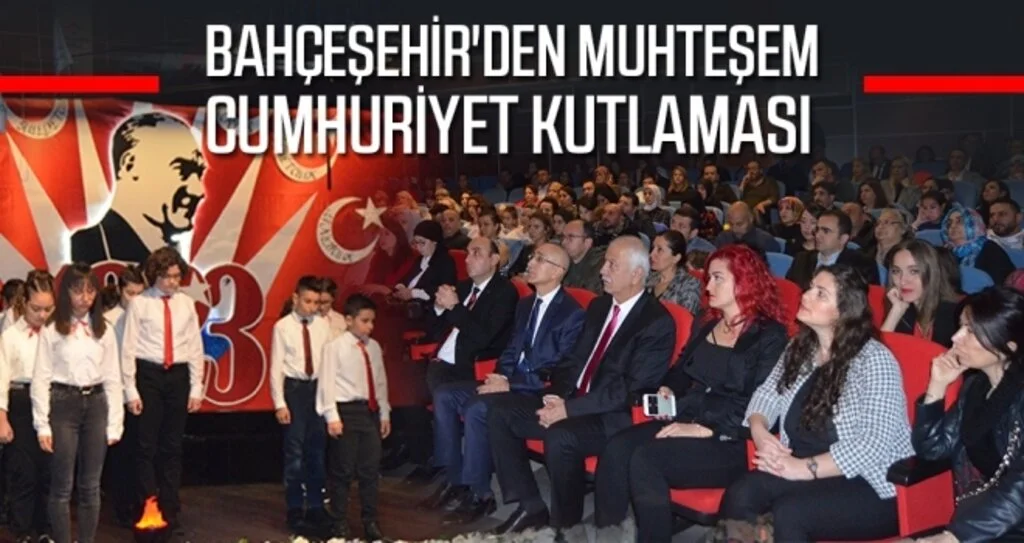 Bahçeşehir'den Muhteşem Cumhuriyet Kutlaması