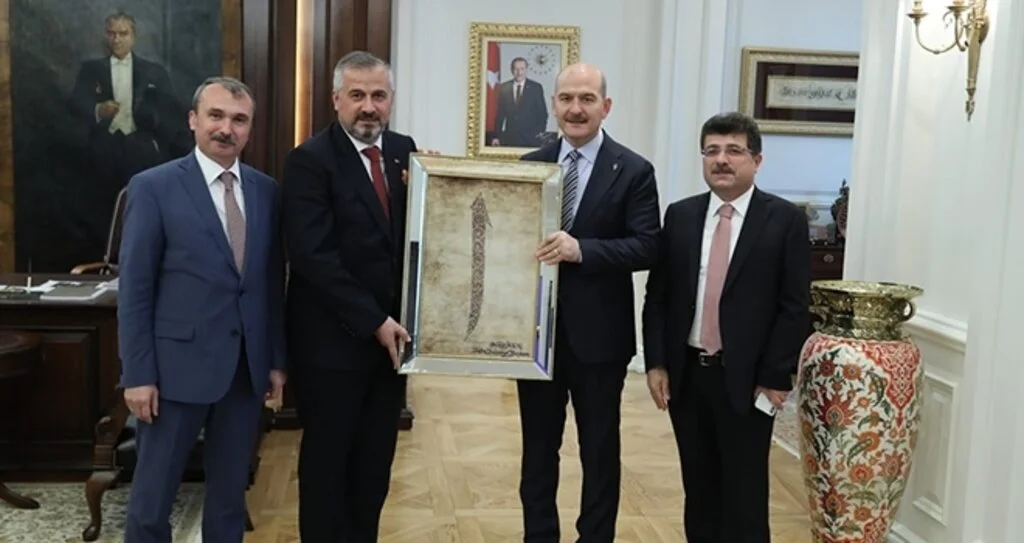 Bakan Soylu'dan Bafra'ya selam