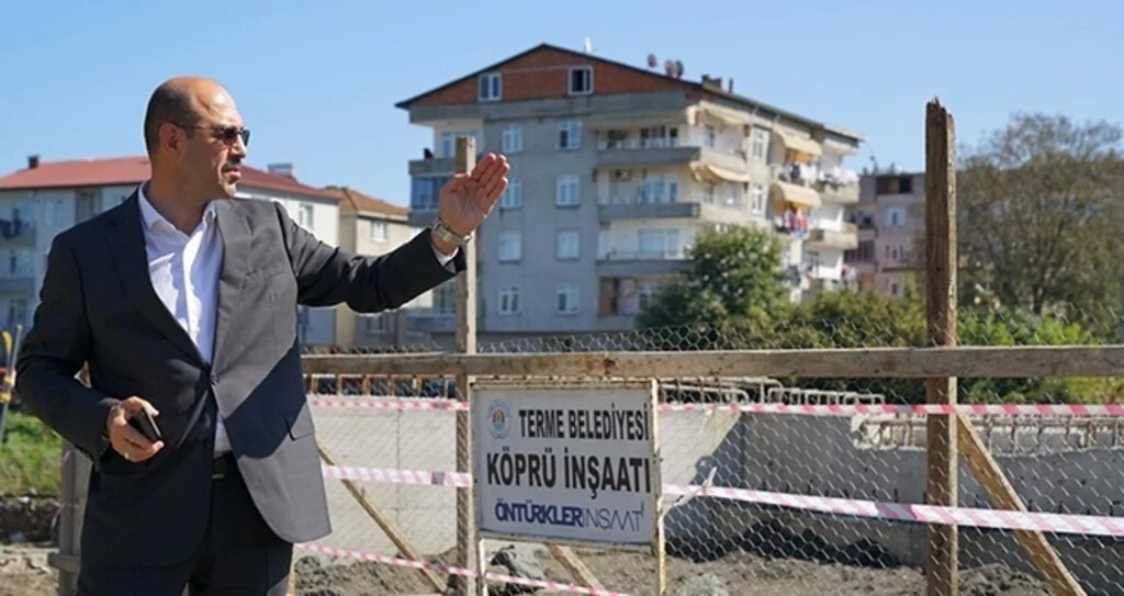 Başkan Kılıç: Yeni köprümüz Terme trafiğini önemli ölçüde rahatlatacak