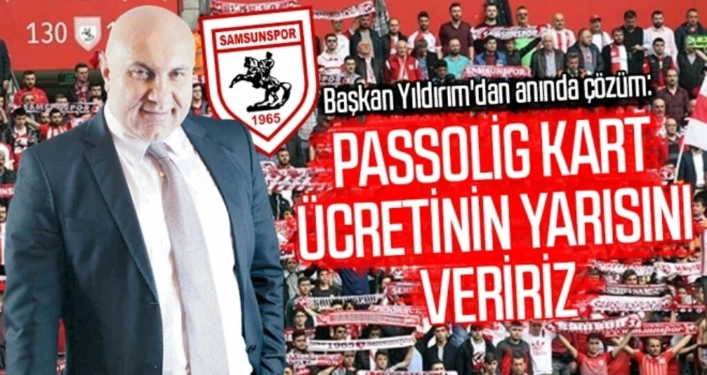 Başkan Yıldırım'dan anında çözüm:  PASSOLİG KART ÜCRETİNİN YARISINI VERİRİZ