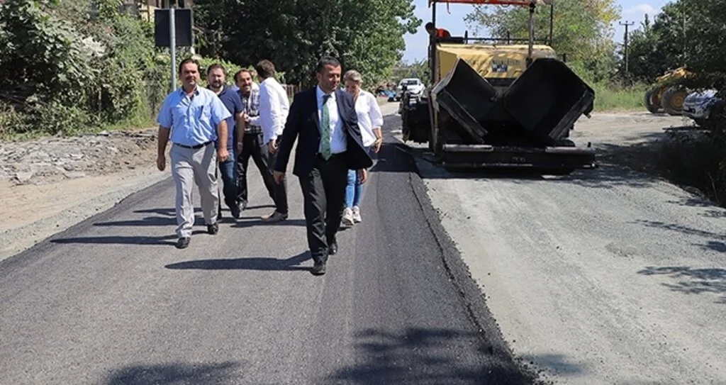 Çarşamba'da 7 ayda 230 km yol yapıldı