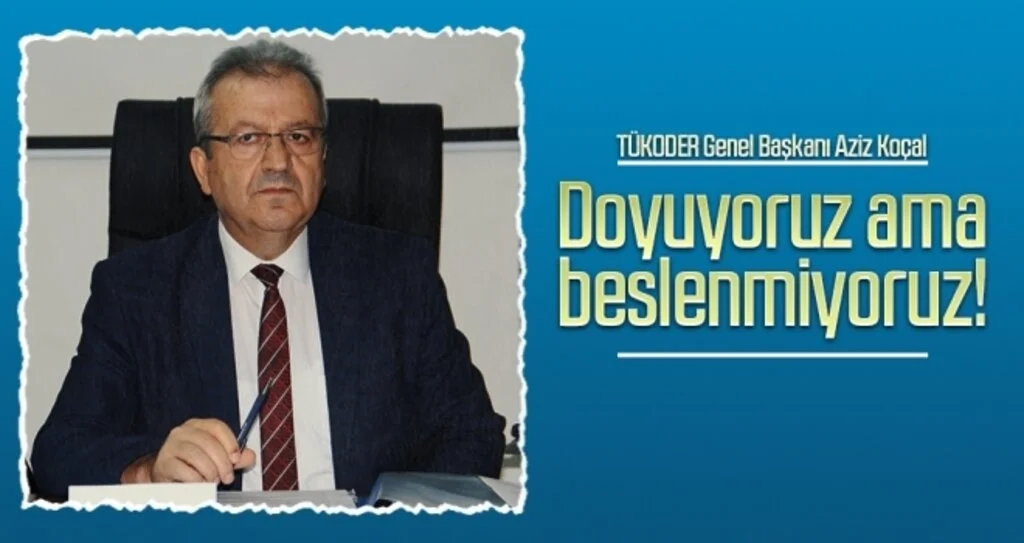 Doyuyoruz ama beslenmiyoruz!