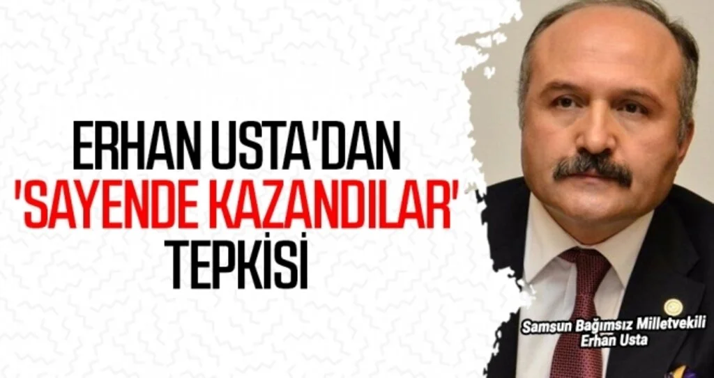 Erhan Usta'dan 'sayende kazandılar' tepkisi