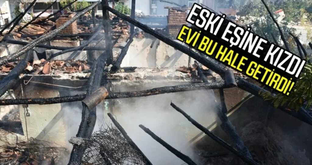 Eski Eşine Kızdı Evi Bu Hale Getirdi!