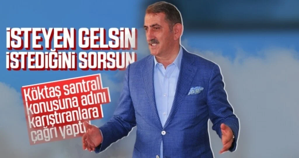Fuat Köktaş santral konusuna adını karıştıranlara çağrı yaptı: