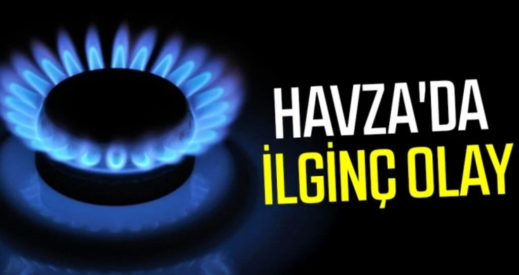 Havza'da ilginç olay