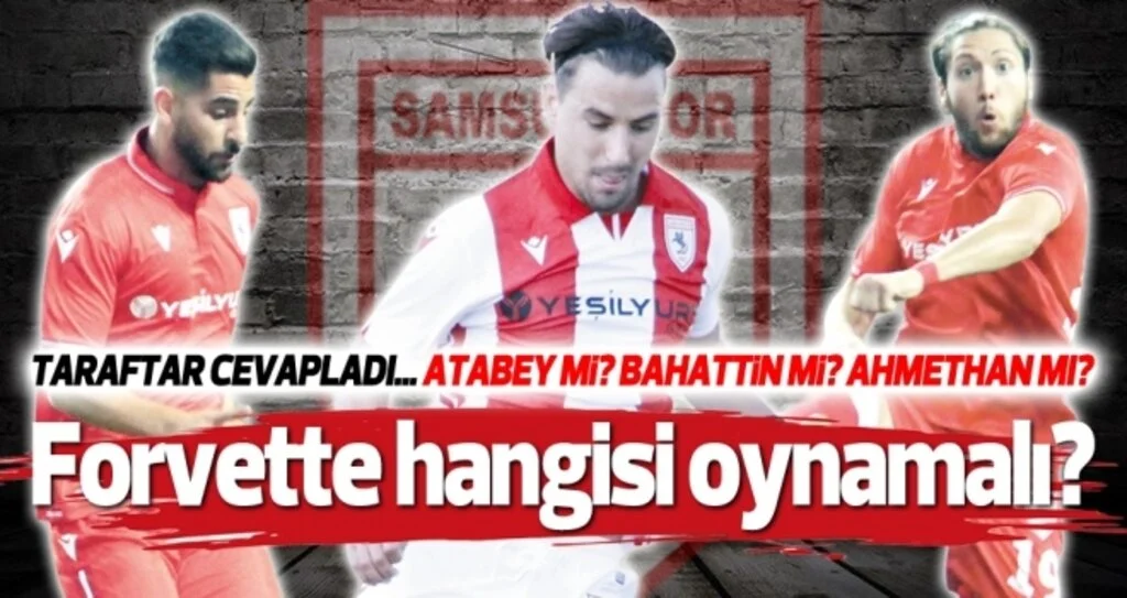 Hem sahada, hem ankette! Samsunspor'da böyle forma savaşı görülmedi