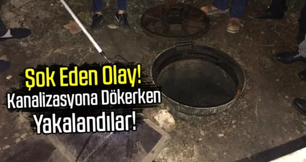 İlçeyi saran kokunun nedenini nöbet tutarak buldular