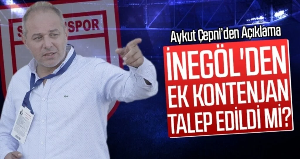 İnegöl'den ek kontenjan talep edildi mi?