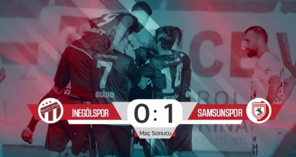 İnegölspor: 0 Yılport Samsunspor: 1 (Maç sonucu)
