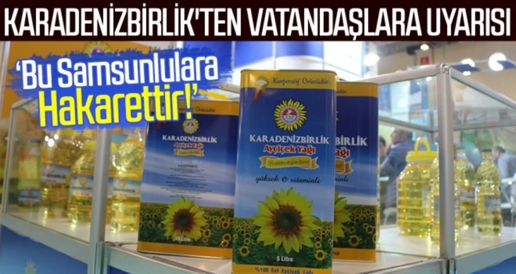 KaradenizBirlik'ten Vatandaşlara Uyarı: Bu Samsunlulara Hakarettir