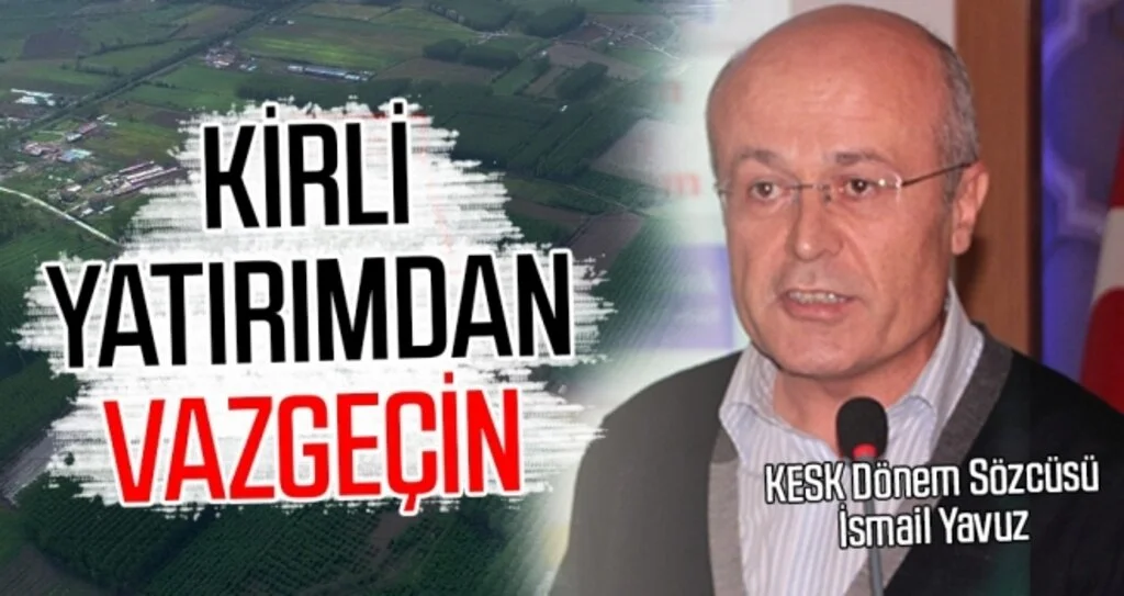 Kirli yatırımdan vazgeçin