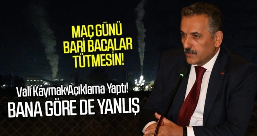 Maç günü bari bacalar tütmesin!