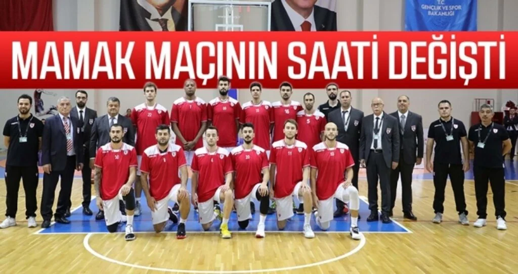 Mamak maçının saati değişti