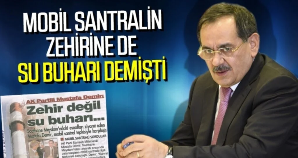 Mobil santralin zehirine de Su Buharı Demişti