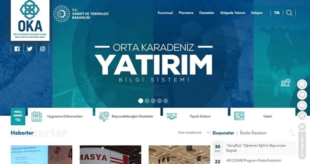 OKA’nın kurumsal  web sitesi yenilendi
