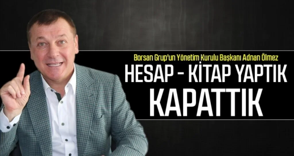 Ölmez: Hesap - Kitap Yaptık, Kapattık