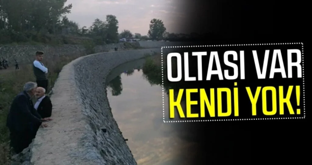 Oltası var kendi yok!