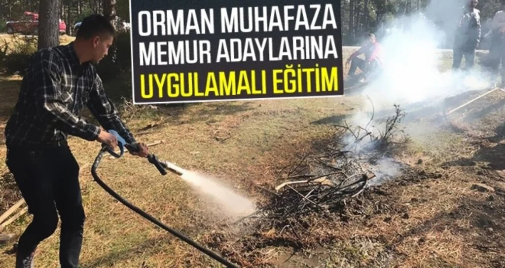 Orman Muhafaza Memur Adaylarına Uygulamalı Eğitim