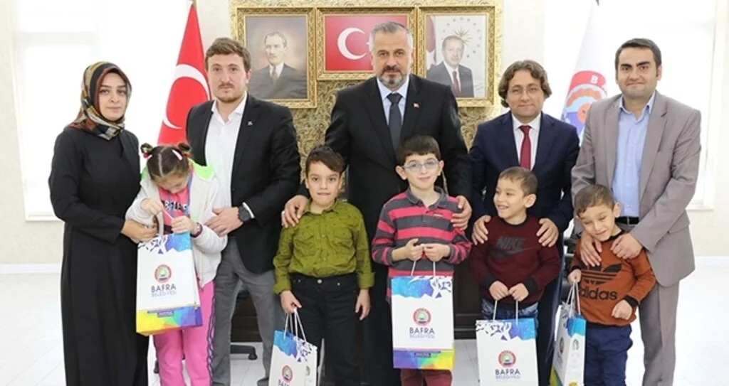 Özel Eğitim Öğrencileri Başkan Kılıç'ı Ziyaret Etti