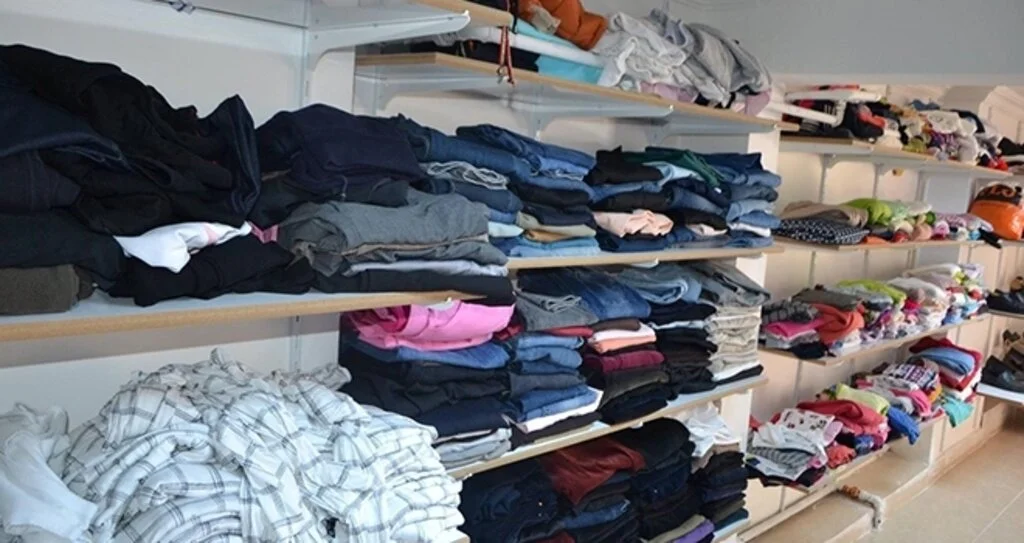 Paranın geçmediği 'giyim marketi'