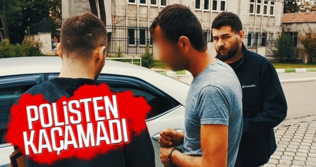 Polisten kaçamadı