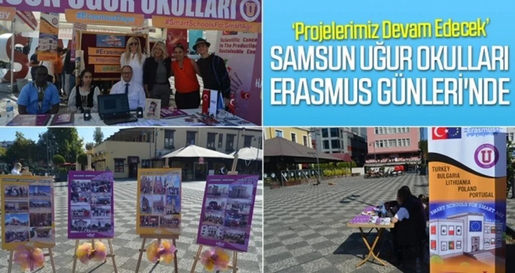 Samsun Uğur Okulları Erasmus Günleri'nde