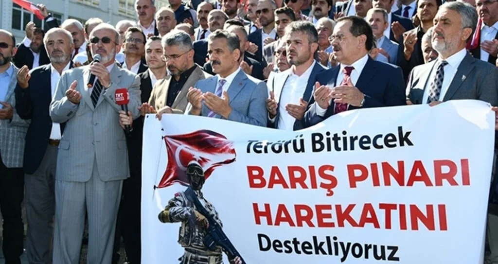 Samsun'da Barış Pınarı Harekatı'na destek