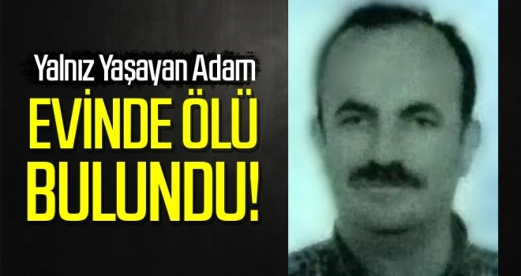 Samsun'da bir kişi evinde ölü bulundu