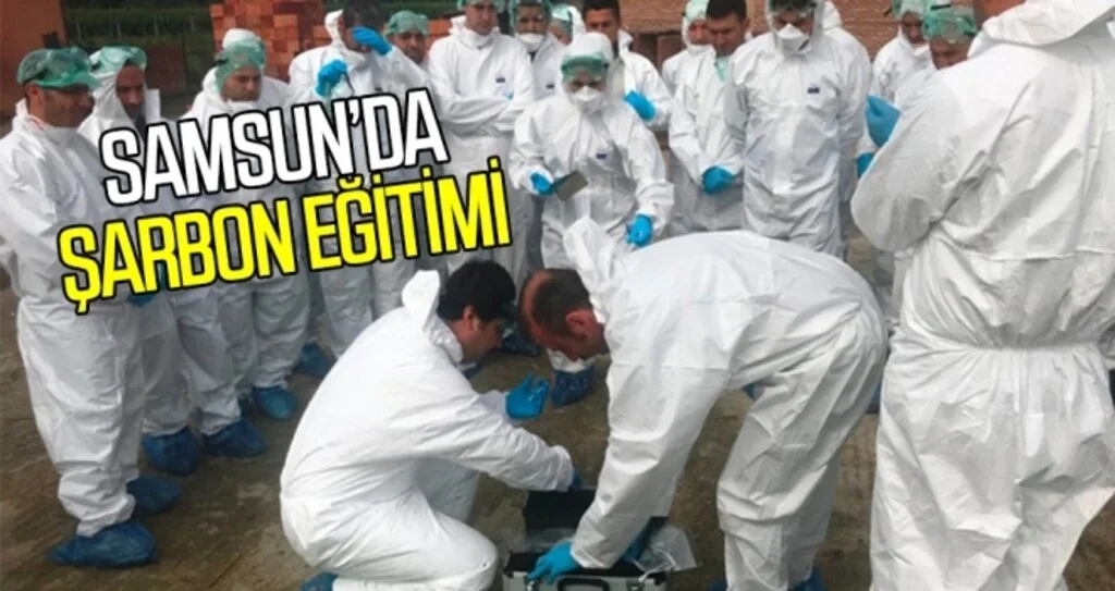 Samsun'da 'Şarbon' Eğitimi