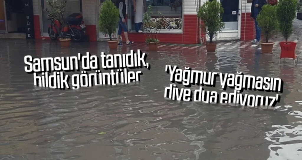 Samsun'da tanıdık, bildik görüntüler