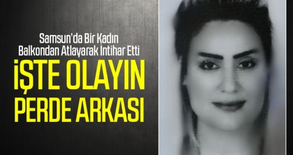 Samsun'da Tehdit edilen kadın kendini balkondan attı