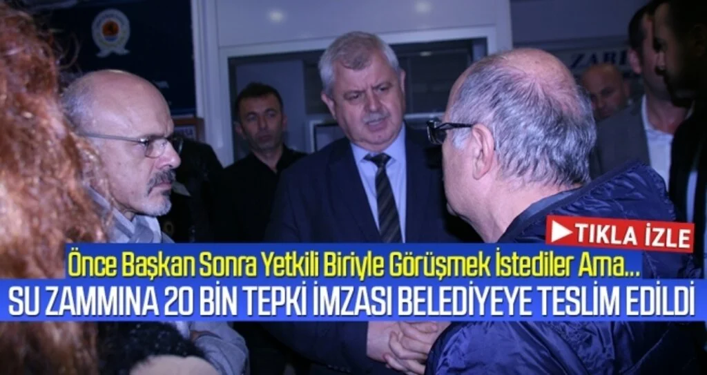 Samsun'da Zamma 20 Bin Tepki İmzası!