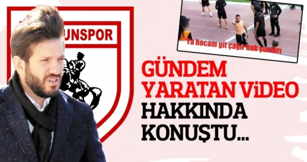 Samsunspor Genel Menajeri Aztopal: Videoyu izledim, değerlendireceğiz
