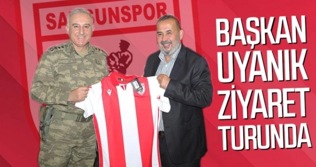 Samsunspor Haberleri | Başkan Uyanık ziyaret turunda