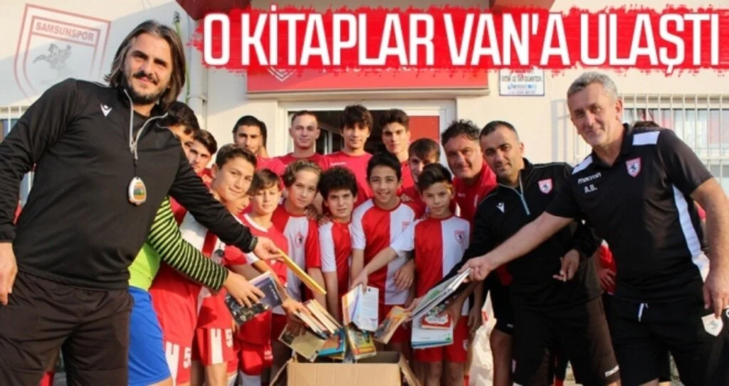 Samsunspor Haberleri | O kitaplar Van'a ulaştı
