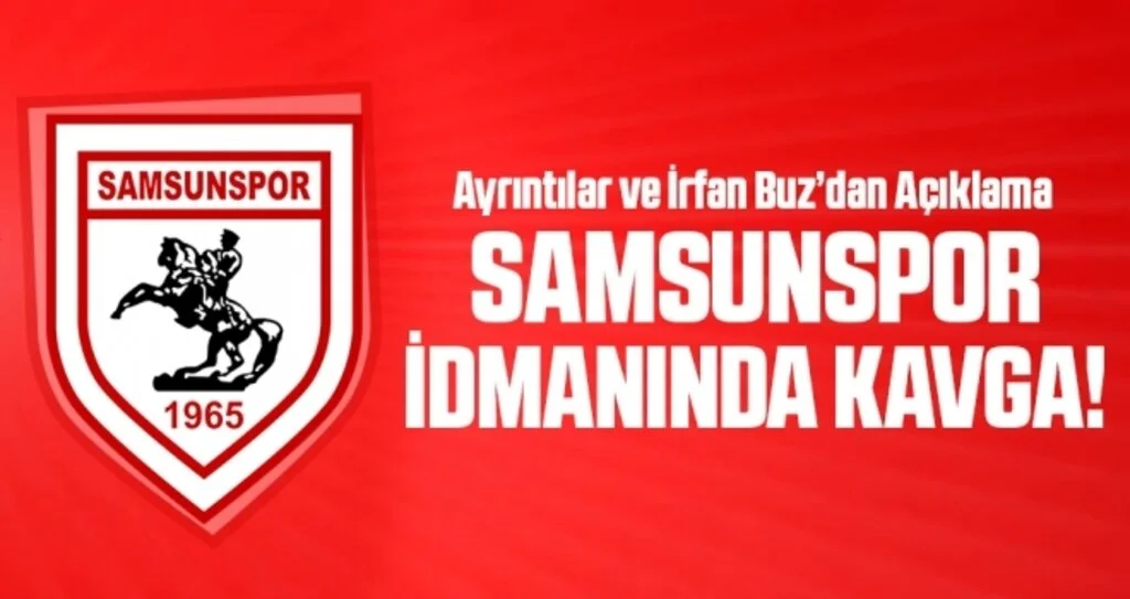 Samsunspor İdmanında Kavga!
