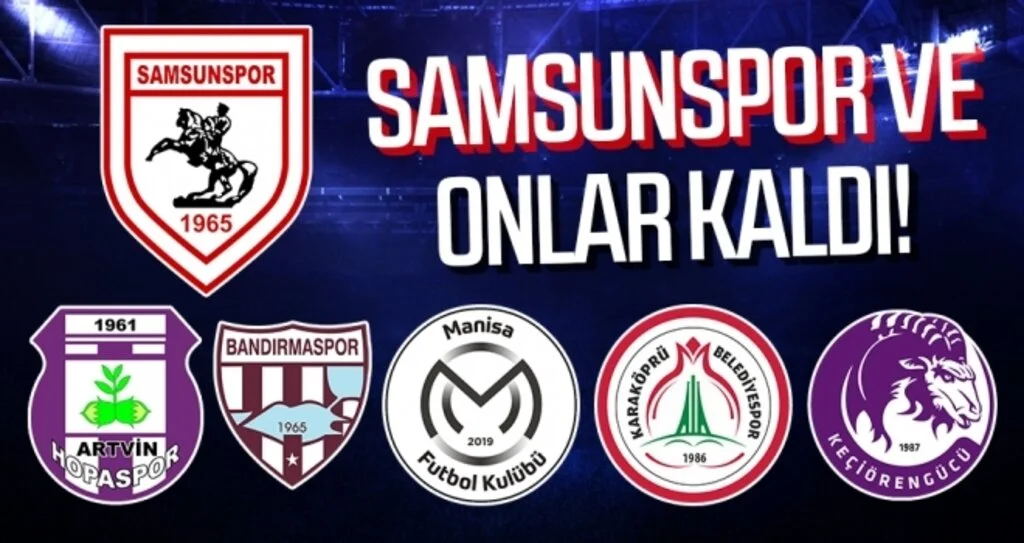 Samsunspor ve Onlar Kaldı!