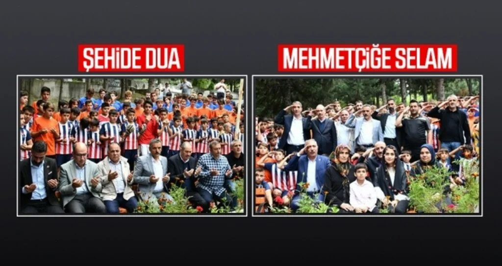 ŞEHİDE DUA MEHMETÇİĞE SELAM