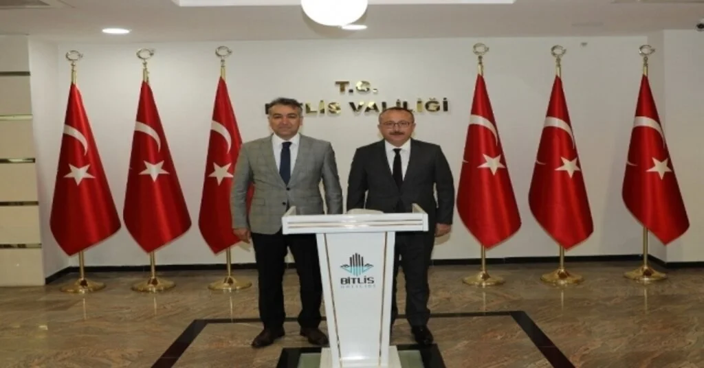 Siirt Valisi Atik, Vali Oktay Çağatayı Ziyaret Etti