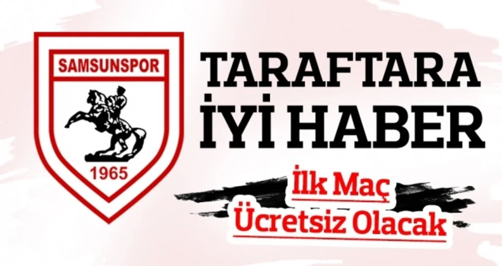 Taraftara iyi haber! İlk maç ücretsiz olacak