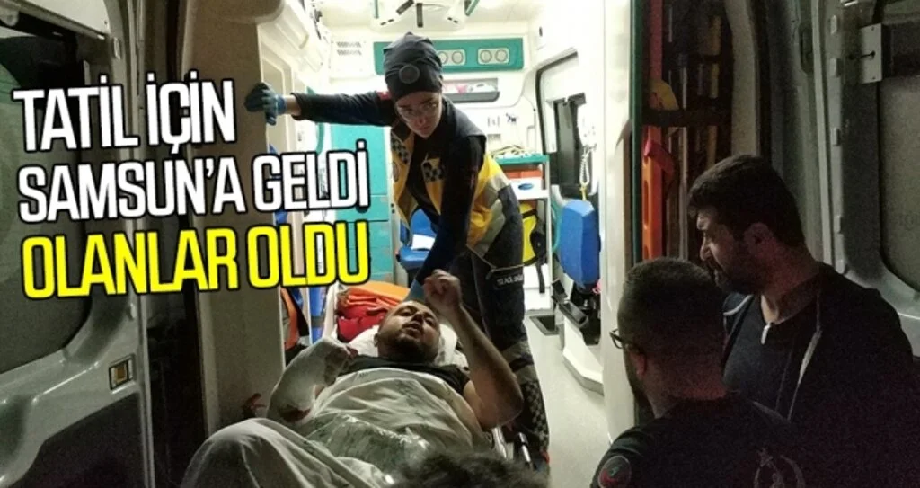 Tatil İçin Samsun'a Geldi Olanlar Oldu!