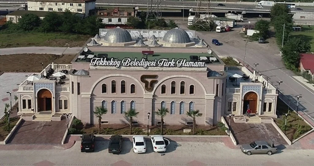 Tekkeköy'de hamam açıldı