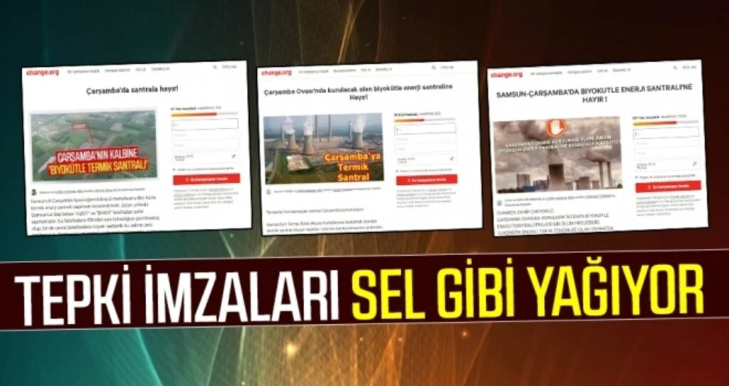 Tepki İmzaları Sel Gibi Yağıyor