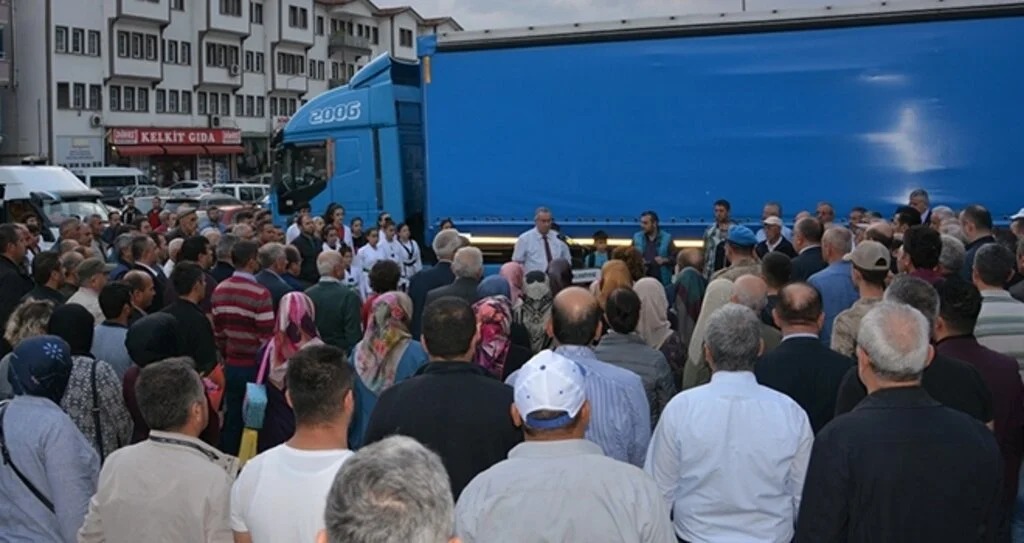 Tokat'tan Mehmetçiğe 'Su'