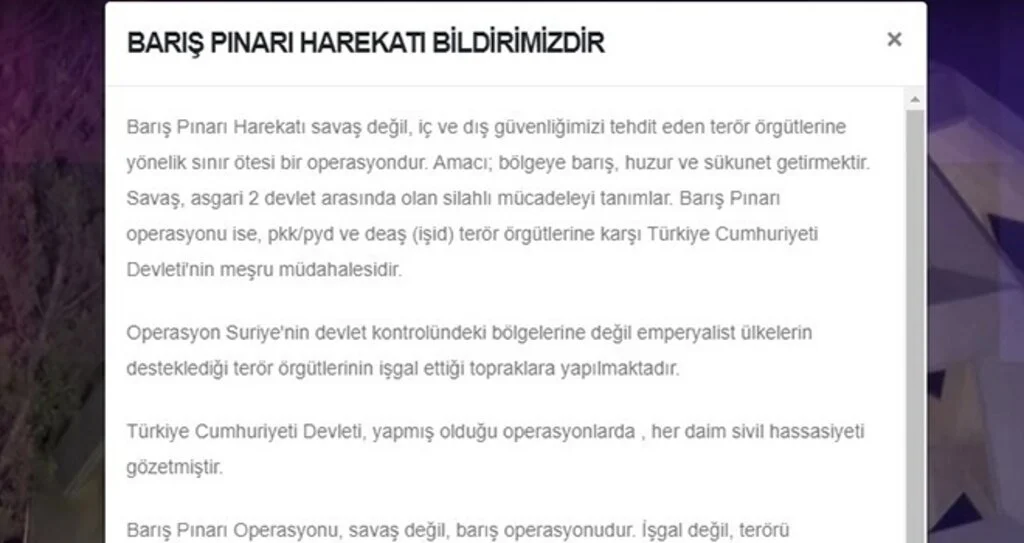 Türkiye'nin en büyük doktor kulübünden "Barış Pınarı Harekatı"na destek, TTB'ye eleştiri