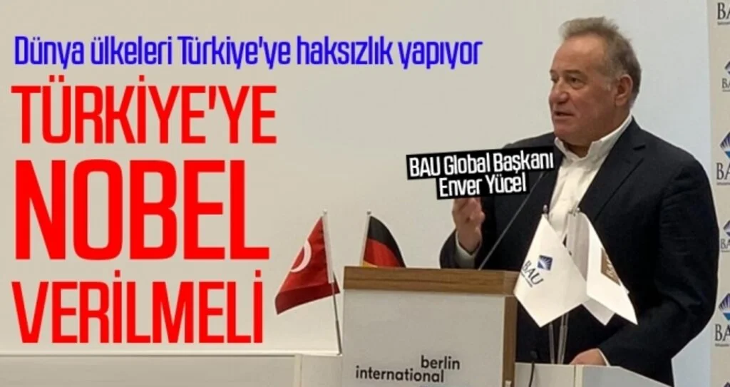 Türkiye'ye Nobel Verilmeli
